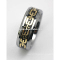 Stainless Steel Black Band Fashion Men Ring